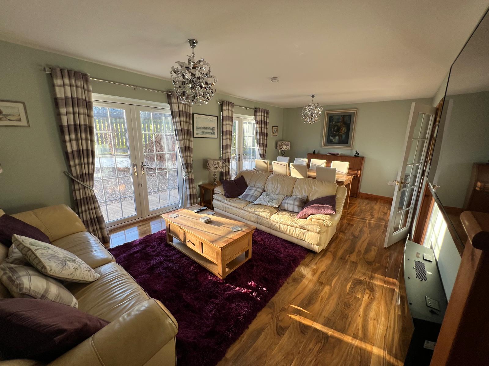 Lindfields open-plan living and dining room, Inverness