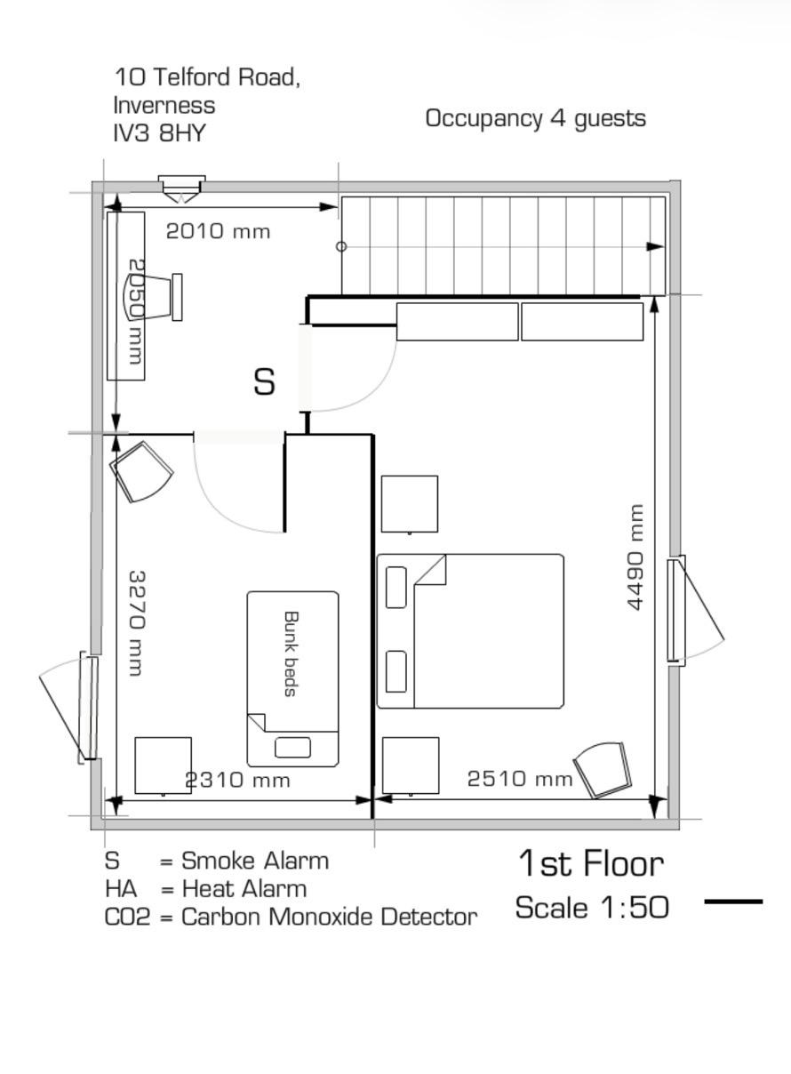 No.10 The Cottage first floor plan